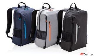 Mochila libre de PVC para portátil 15,6